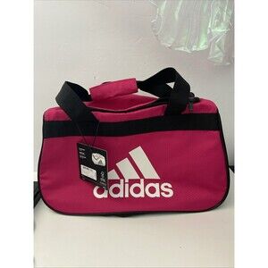 Adidas Diablo Duffel Small Bold Pink/Black/White Gym Adjustable Shoulder Strap